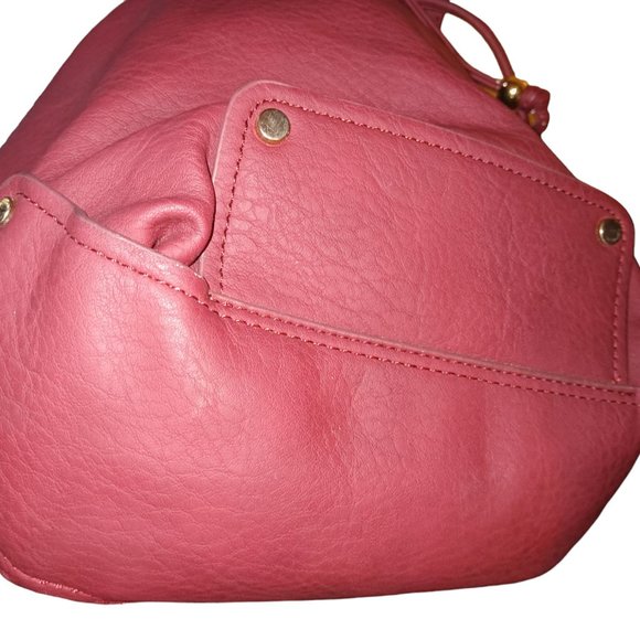 Charming Charlie Crossbody Bucket Bag EUC - Picture 3 of 4